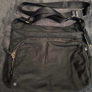 Tumi Black Crossbody Bag